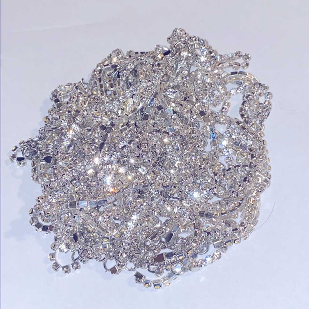 🎉 Just In 🎉 Body Chain Crystal Rhinestones Bra - Picture 6 of 6